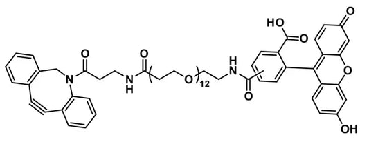 DBCO-dPEG®₁₂-carboxyfluorescein - 1 mg