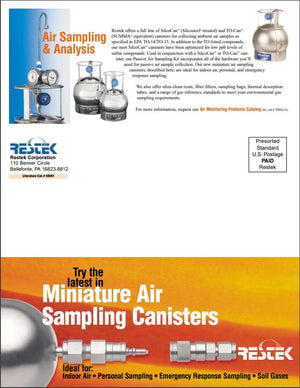 Miniature Air Sampling Canisters