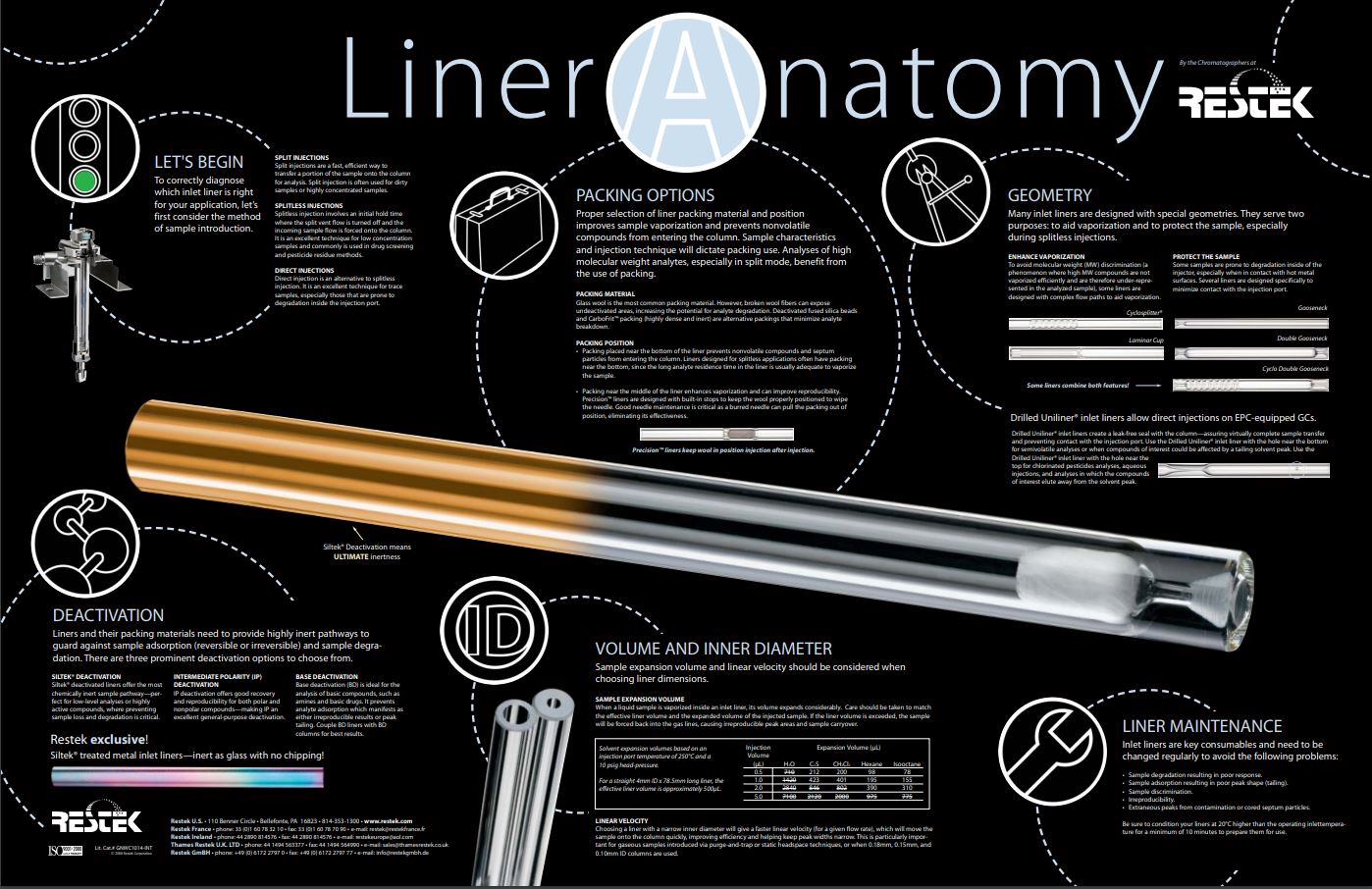 Liner Anatomy Poster