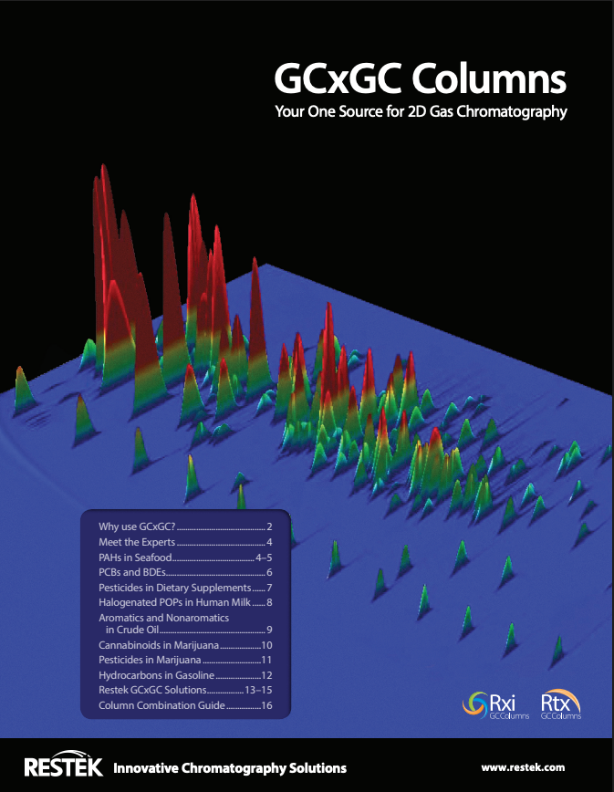 GCxGC Columns - Your One Source for 2D Gas Chromatography