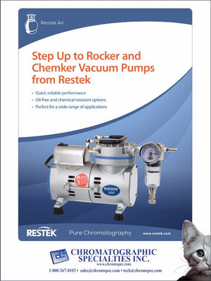 Step Up to Rocker and Chemker Vacuum Pumps from Restek