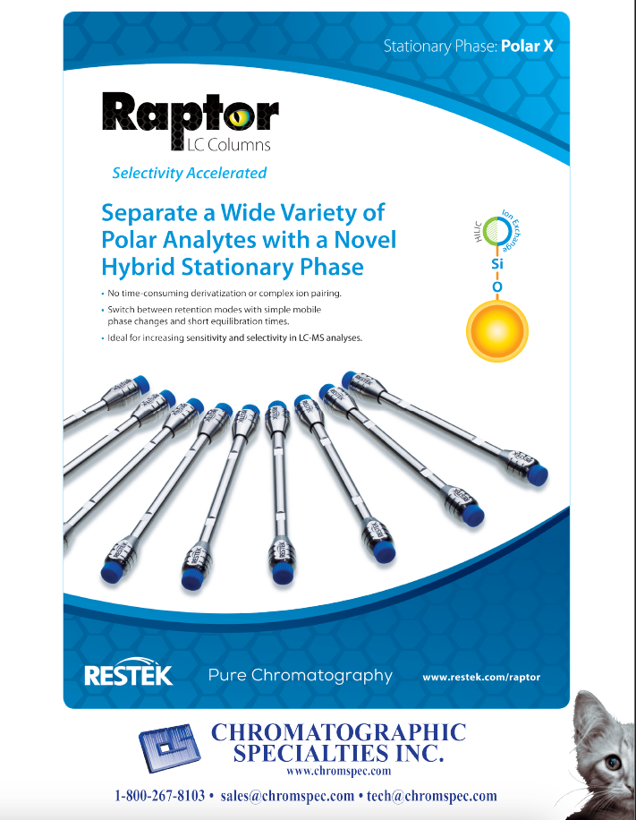 Separate a Wide Variety of Polar Analytes with a Novel Hybrid Stationary Phase
