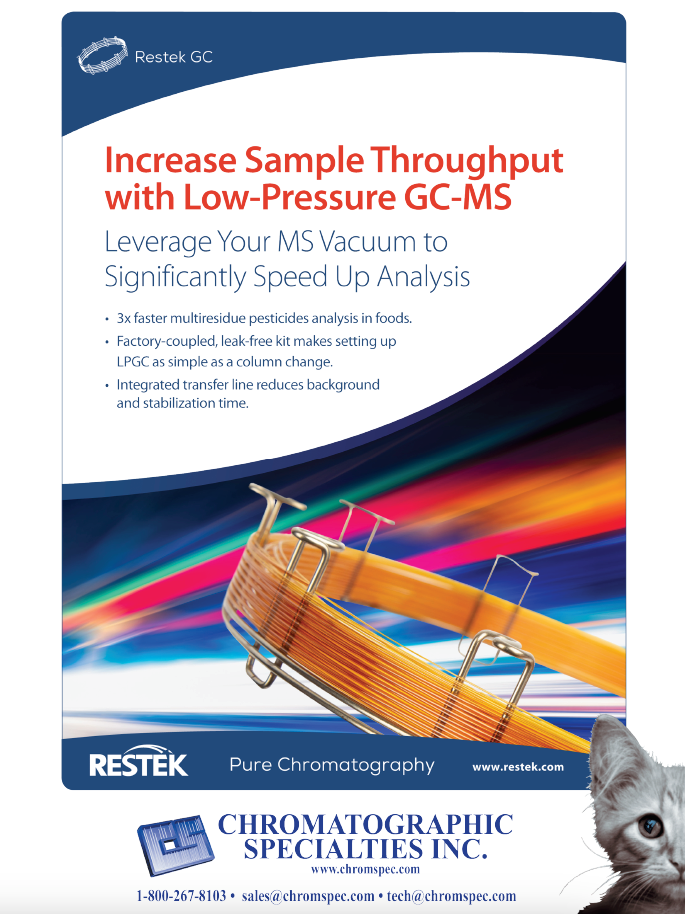 Increase Sample Throughput with Low-Pressure GC-MS
