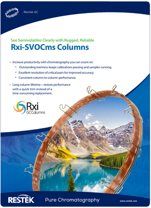 Restek RXI-SVOCms Columns