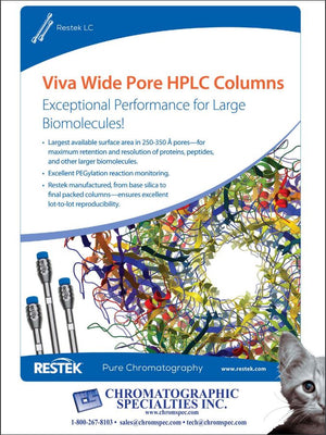 Viva Wide Pore HPLC Columns - Exceptional Performance for Large Biomolecules!