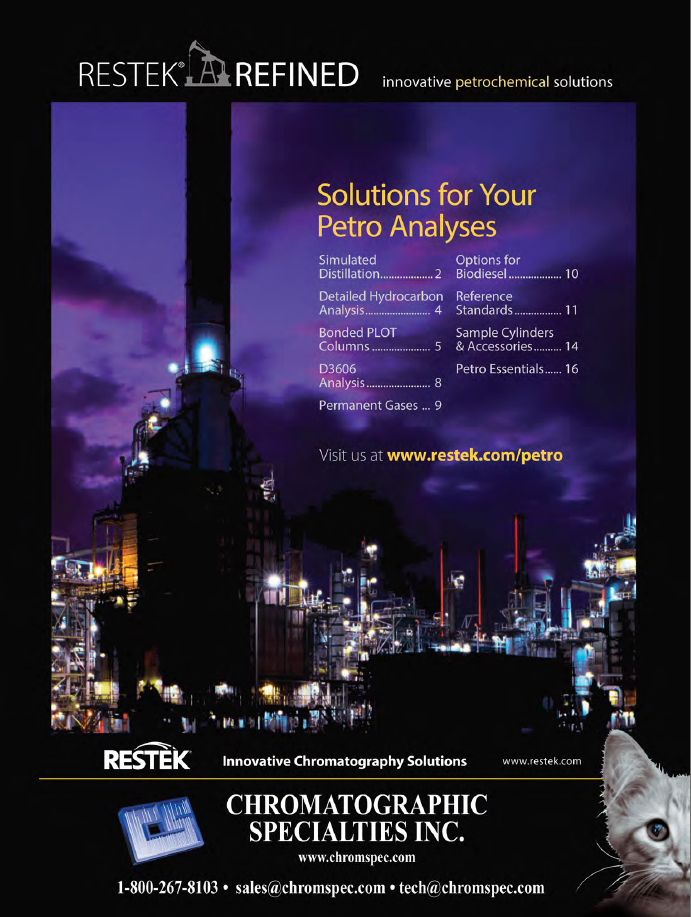 Restek Refined - Solutions for Your Petro Analyses