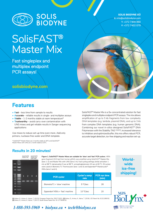 SolisFAST® Master Mix