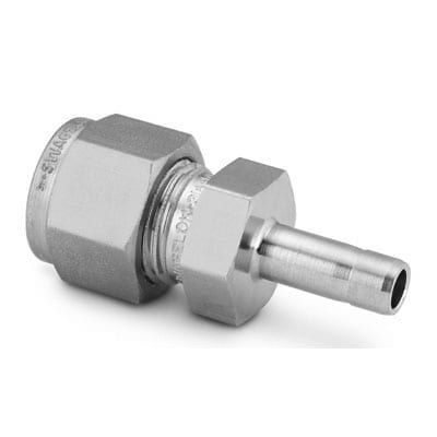 Reducer, 3/16" Tube OD x 1/8" Swagelok Tube Adapter, SS