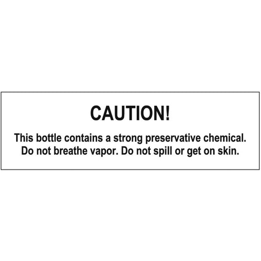 Labels for Urisafe® and Uritainer™ Containers, Caution Label