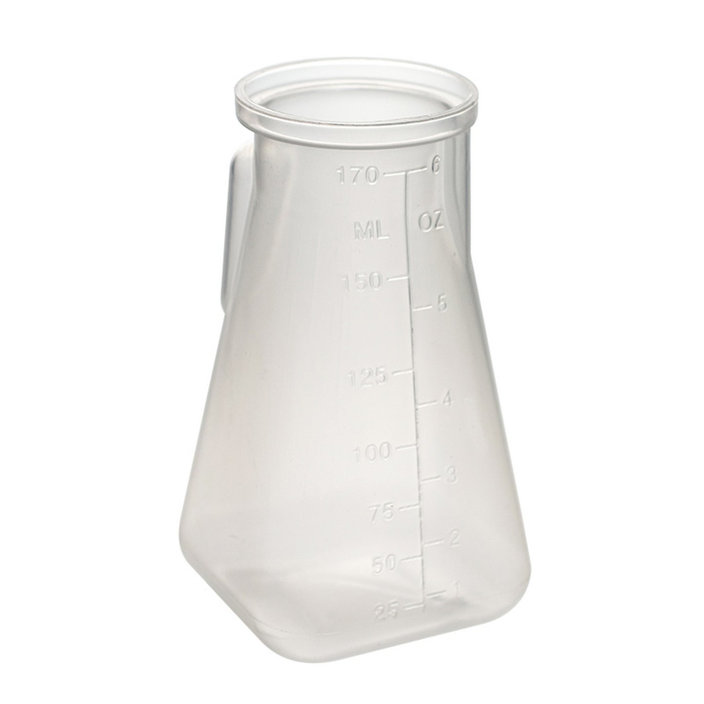 Specimen bottle, 6 oz., Graduated, Natural PP