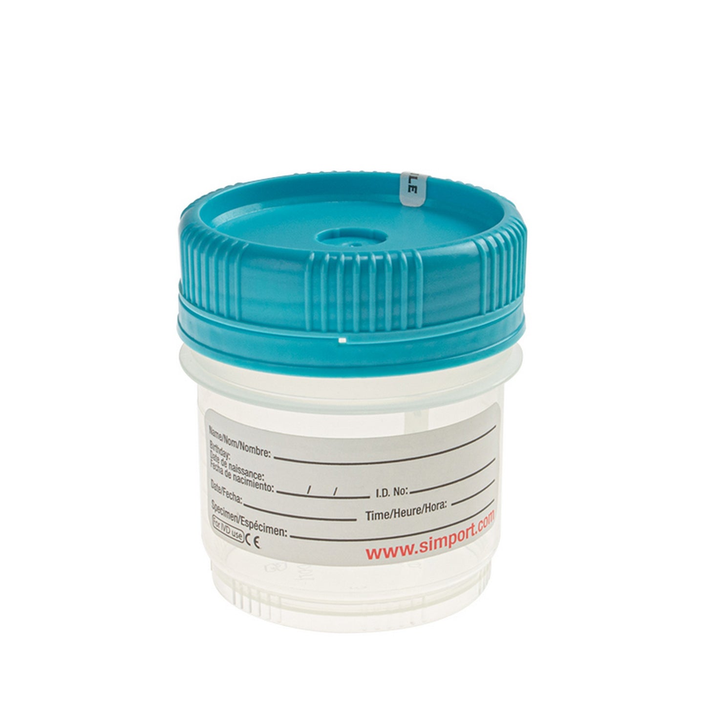 The Tamper Evident SpecTainer™ I, Sterile, 90 ml