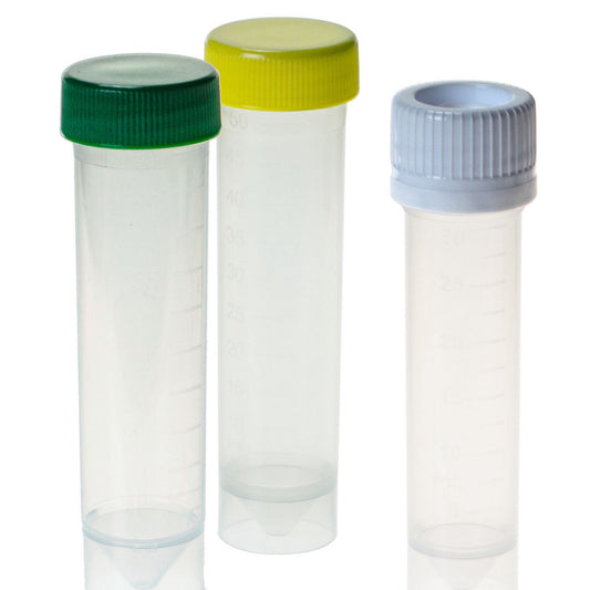 Sample Tubes, Non-sterile, 30 ml
