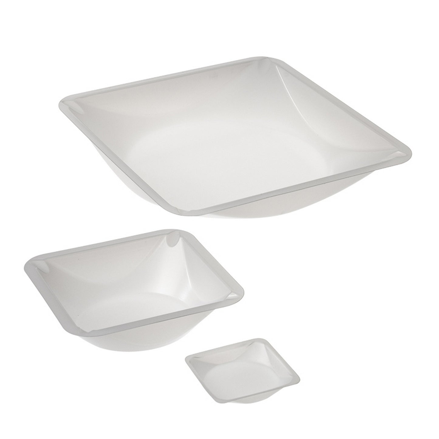 Antistatic Weighing Dishes Square, 127 x 127 x 25 mm (300 ml)