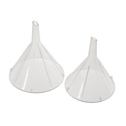 Disposable Funnels, for use with Paper diameter 12.5 cm, Polypropylene, Autoclavable