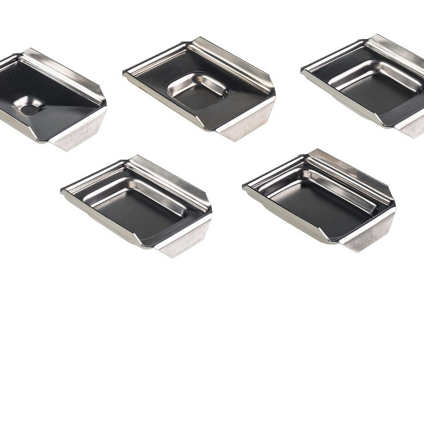 Stainless steel base molds, 7 x 7 x 5 mm