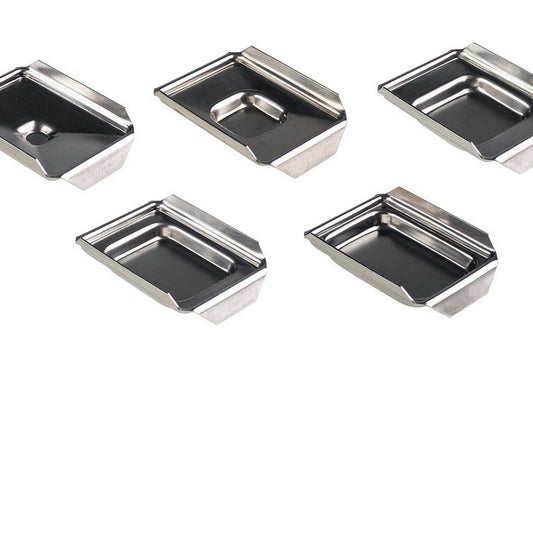 Stainless steel base molds, 7 x 7 x 5 mm