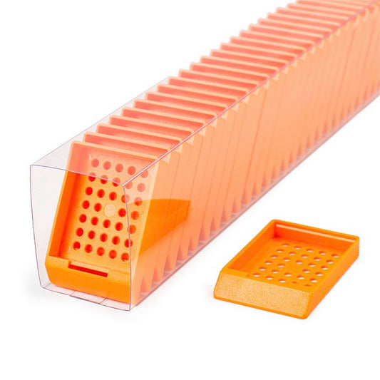 Embedding cassettes in Quickload™ sleeves, Orange