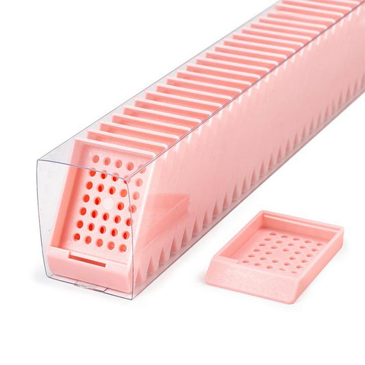 Embedding cassettes in Quickload™ sleeves, Pink