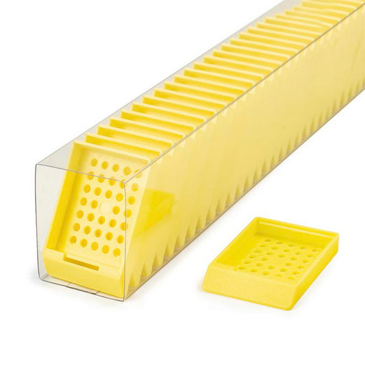 Embedding cassettes in Quickload™ sleeves, Yellow