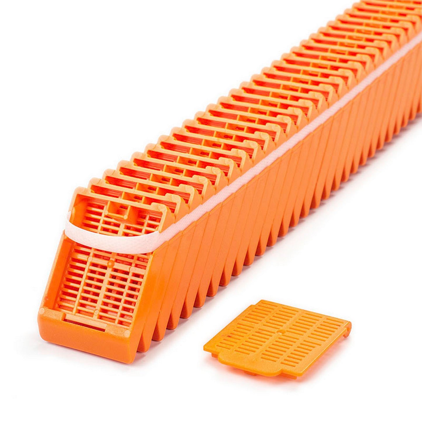 Histosette® II - BASE ONLY for Tissue cassettes in E-Z Load™ stacks, Orange