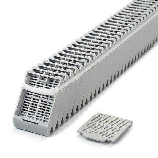 Histosette® II - BASE ONLY for Tissue cassettes in E-Z Load™ stacks, Gray