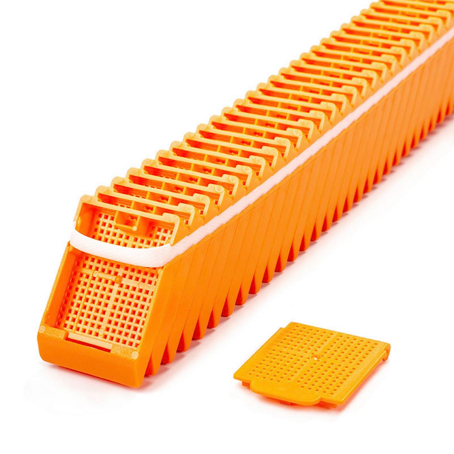 HISTOSETTE® II - BASE ONLY for Biopsy cassettes in E-Z Load™ Stacks, Orange