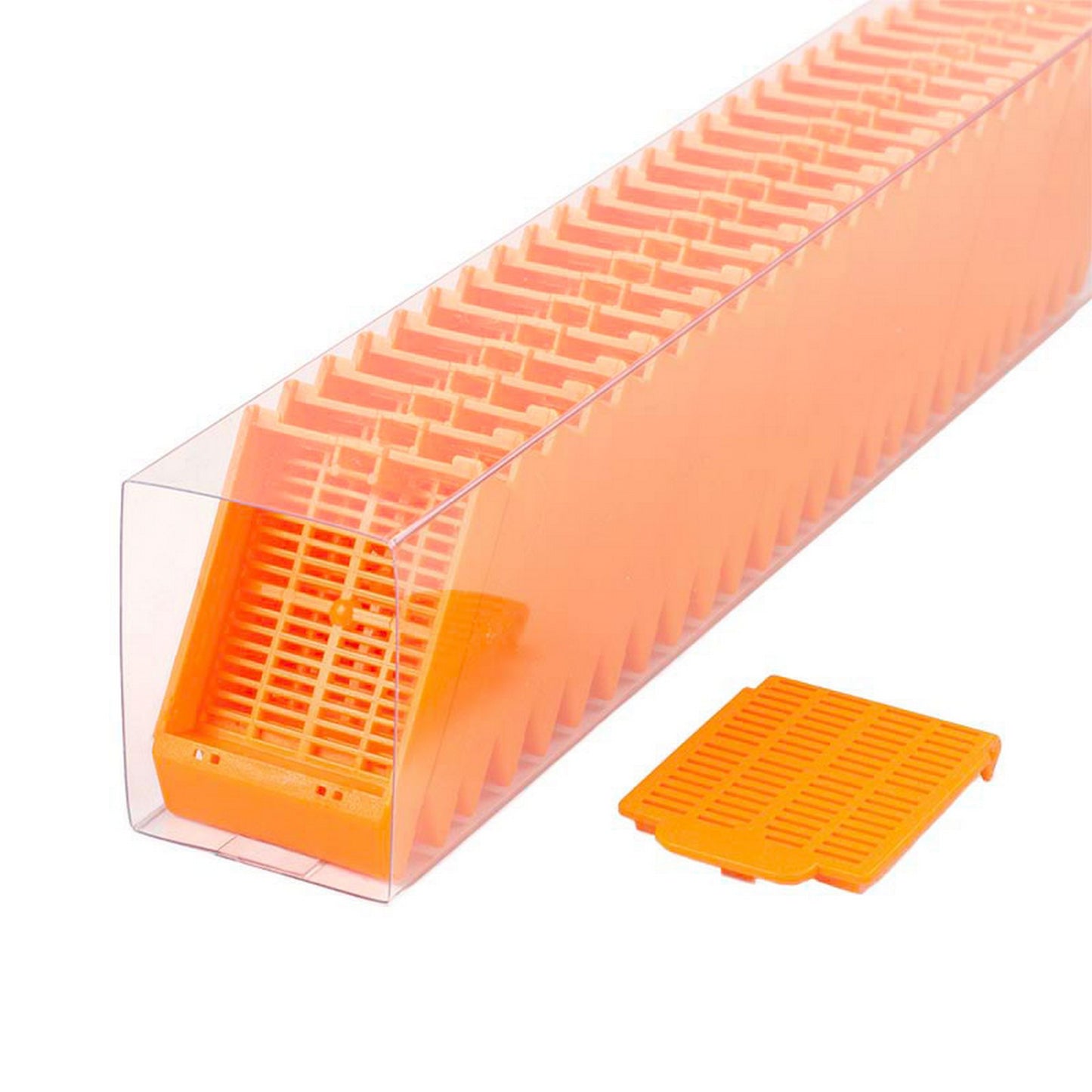 Histosette® II Tissue cassettes in QuickLoad™ Sleeves, Orange