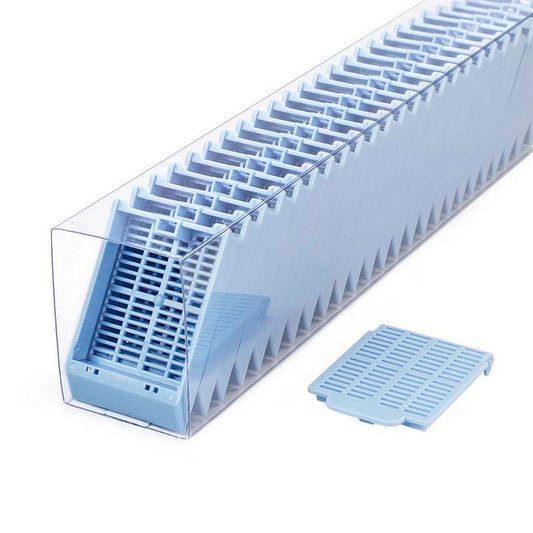 Histosette® II Tissue cassettes in QuickLoad™ Sleeves, Blue