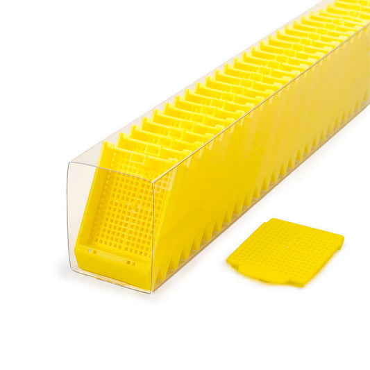 Histosette® II Biopsy cassettes in QuickLoad™ Sleeves, Yellow