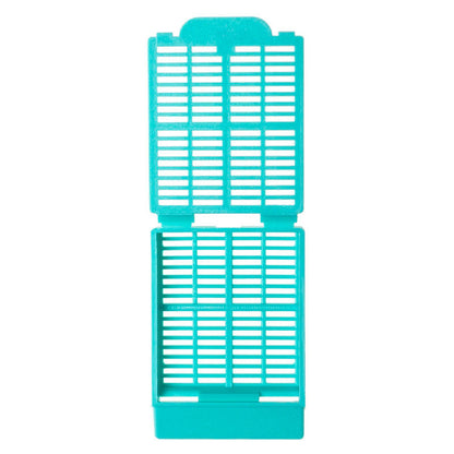 Histosette® I Tissue cassettes (30 degree angle), Aqua