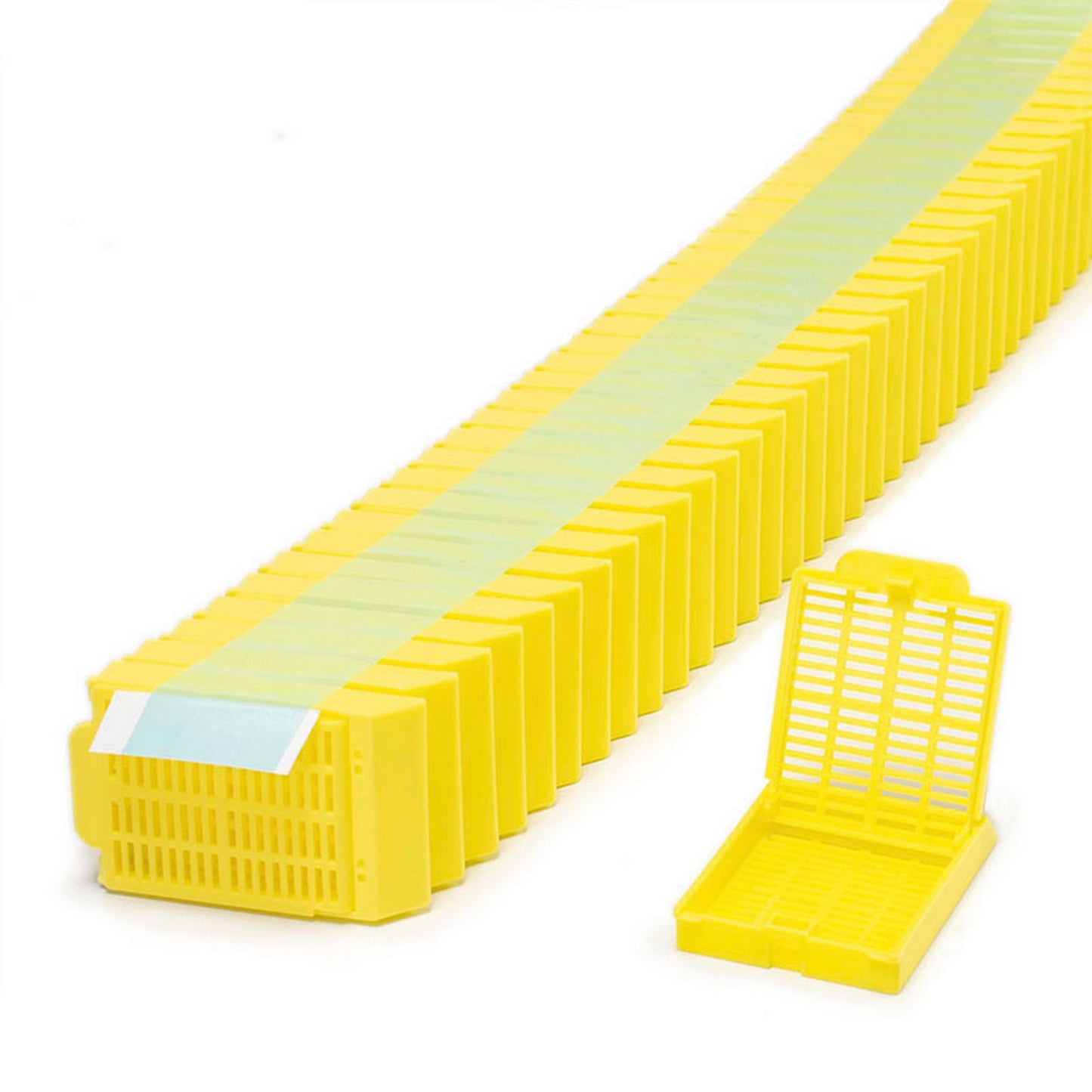 Histosette® II Tissue cassettes in QUICKLOAD™ Stack (taped), Yellow