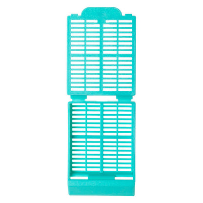 Histosette® I Tissue cassettes (45 degree angle), Aqua