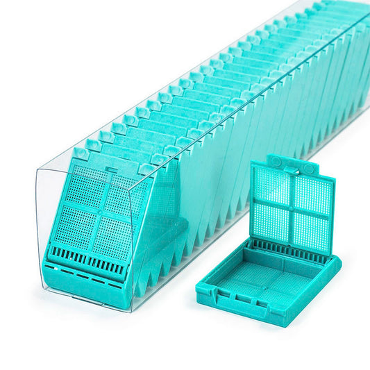 Micromesh™ Biopsy cassettes in QuickLoad™ sleeves, Aqua