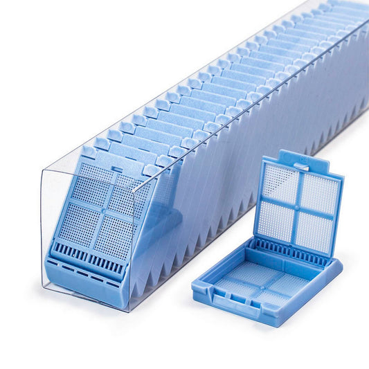 Micromesh™ Biopsy cassettes in QuickLoad™ sleeves, Blue