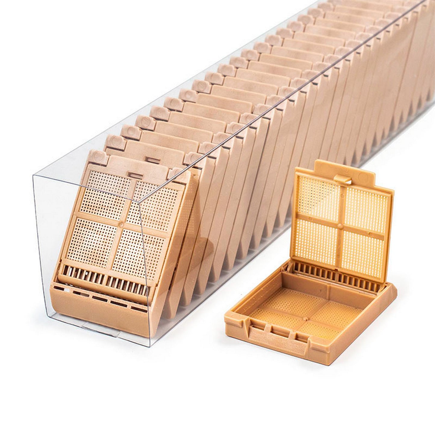 Micromesh™ Biopsy cassettes in QuickLoad™ sleeves, Tan