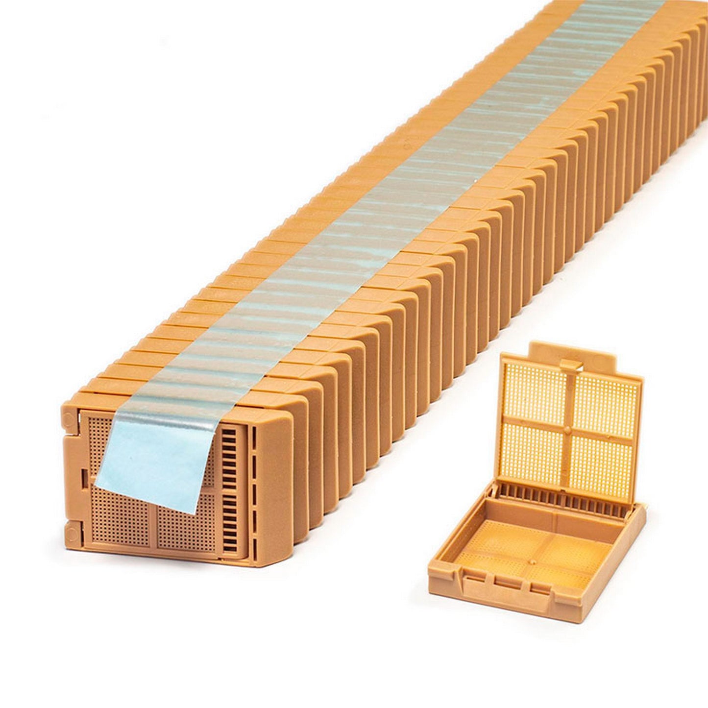 Micromesh™ Biopsy cassettes in QuickLoad™ stack (tape), Tan