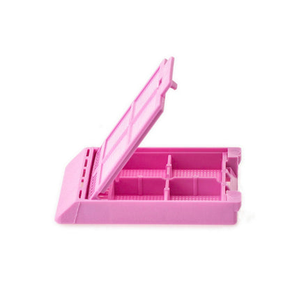 Micromesh™ Biopsy cassettes with 4 compartments, Lilac