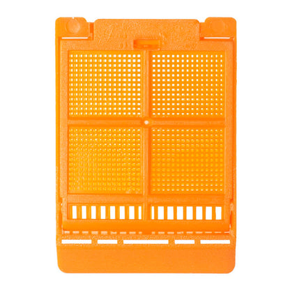 Micromesh™ Biopsy cassettes with 4 compartments, Orange