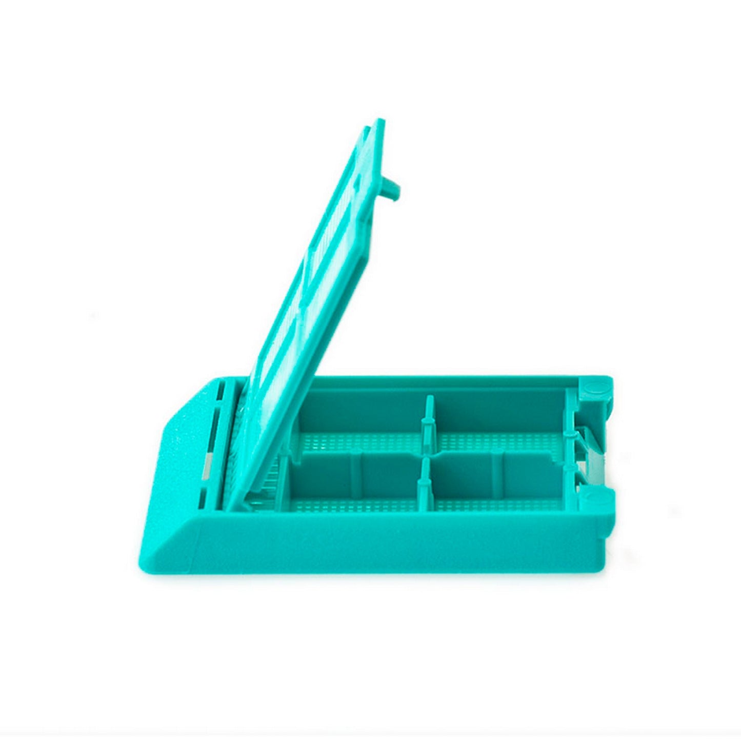 Micromesh™ Biopsy cassettes with 4 compartments, Aqua