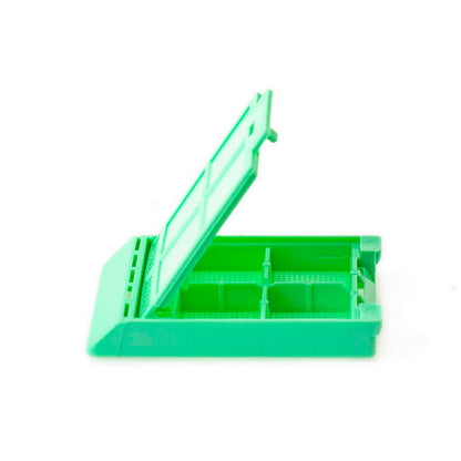 Micromesh™ Biopsy cassettes with 4 compartments, Green