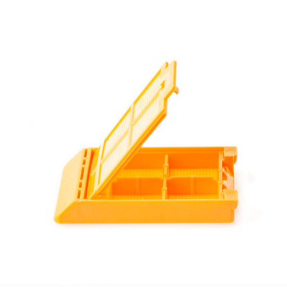Micromesh™ Biopsy cassettes with 4 compartments, Peach
