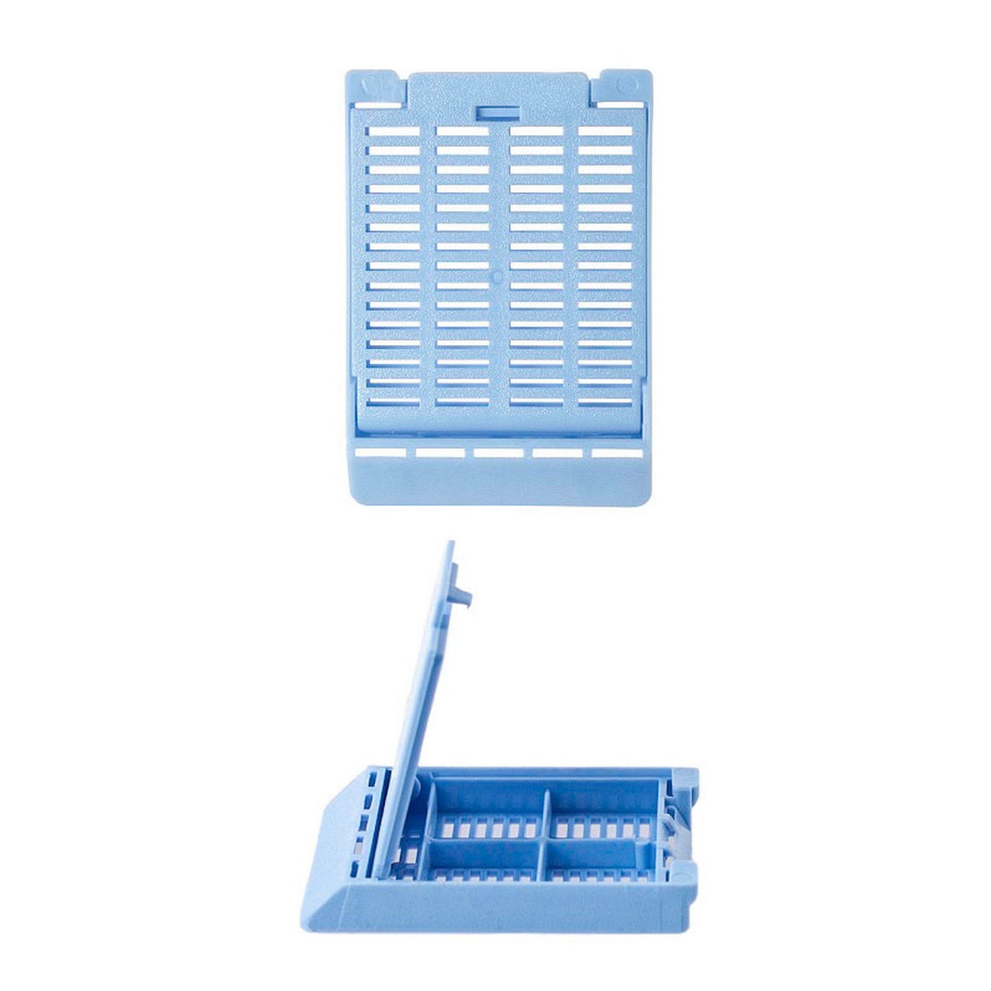 Slimsette™ Tissue cassettes with 4 compartments, Blue