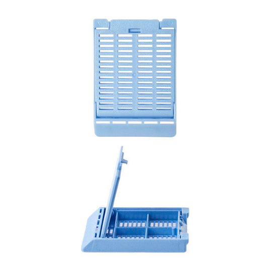 Slimsette™ Tissue cassettes with 4 compartments, Blue