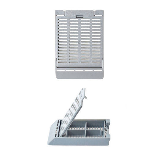 Slimsette™ Tissue cassettes with 4 compartments, Gray