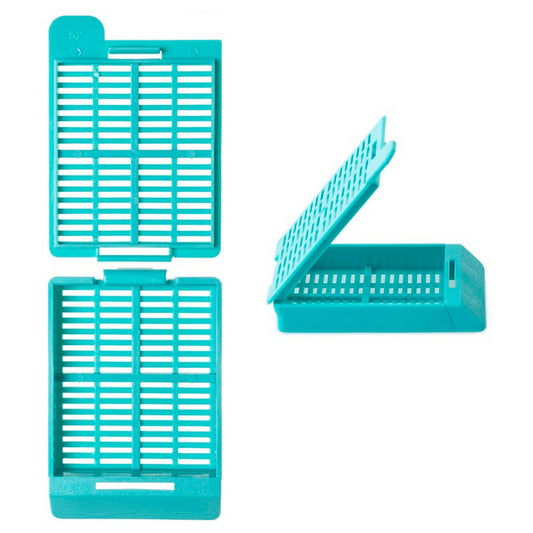 Swingsette™ Tissue cassettes, Aqua, 1000/pk