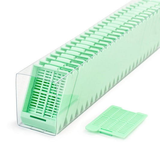 Swingsette™ Tissue cassettes in Quickload™ Sleeves, Green