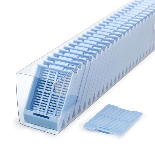 Swingsette™ Tissue cassettes in Quickload™ Sleeves, Blue