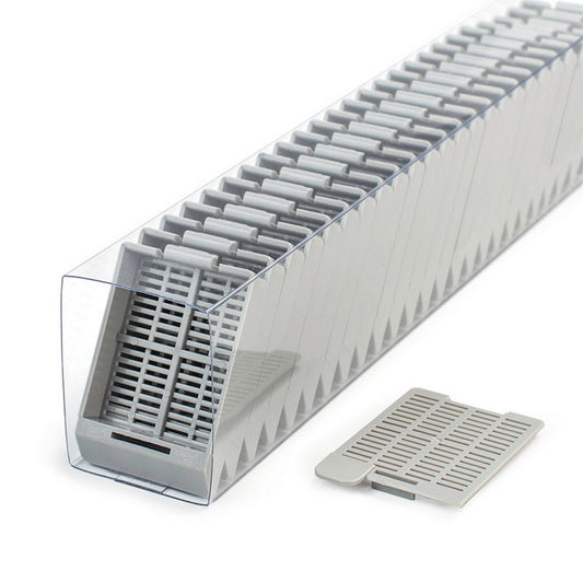 Swingsette™ Tissue cassettes in Quickload™ Sleeves, Gray