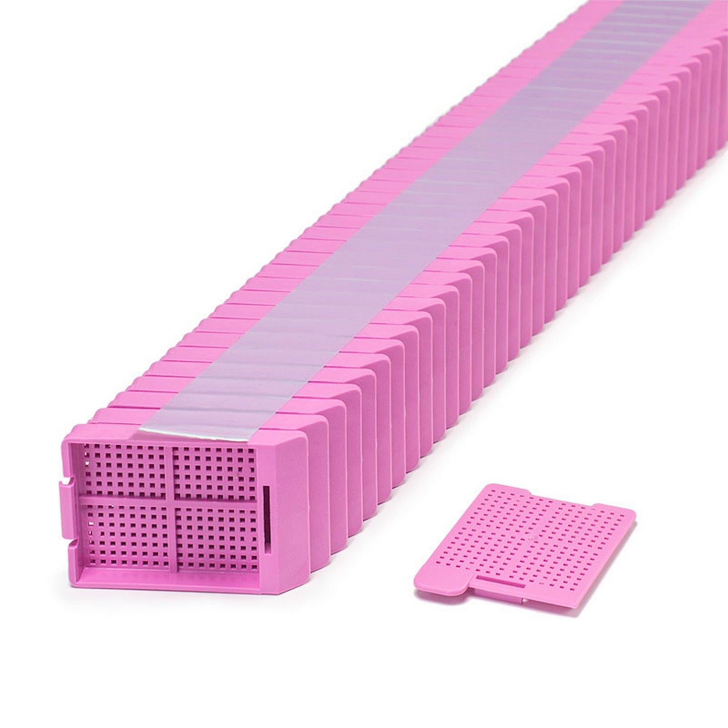 Swingsette™ - Biopsy cassettes in QuickLoad™ Stacks (taped), Lilac