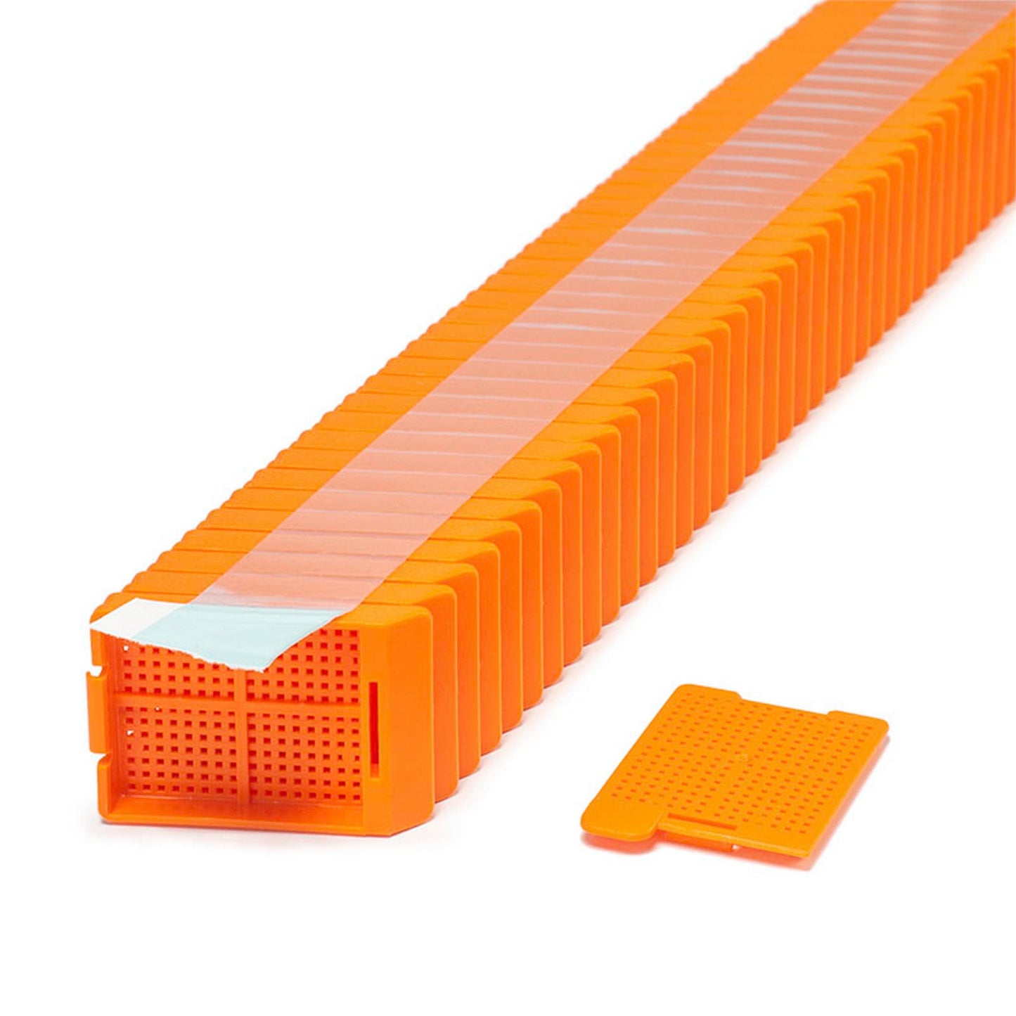 Swingsette™ - Biopsy cassettes in QuickLoad™ Stacks (taped), Orange